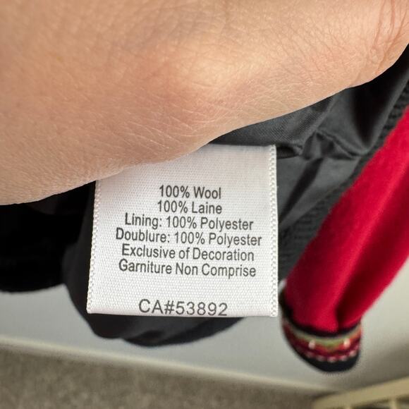 Icelandic Design Wool Embroidered Zip Up Jacket - Picture 5 of 7